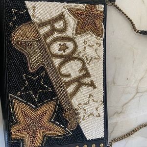 Mary Frances ROCK leather handbag new w/o tags